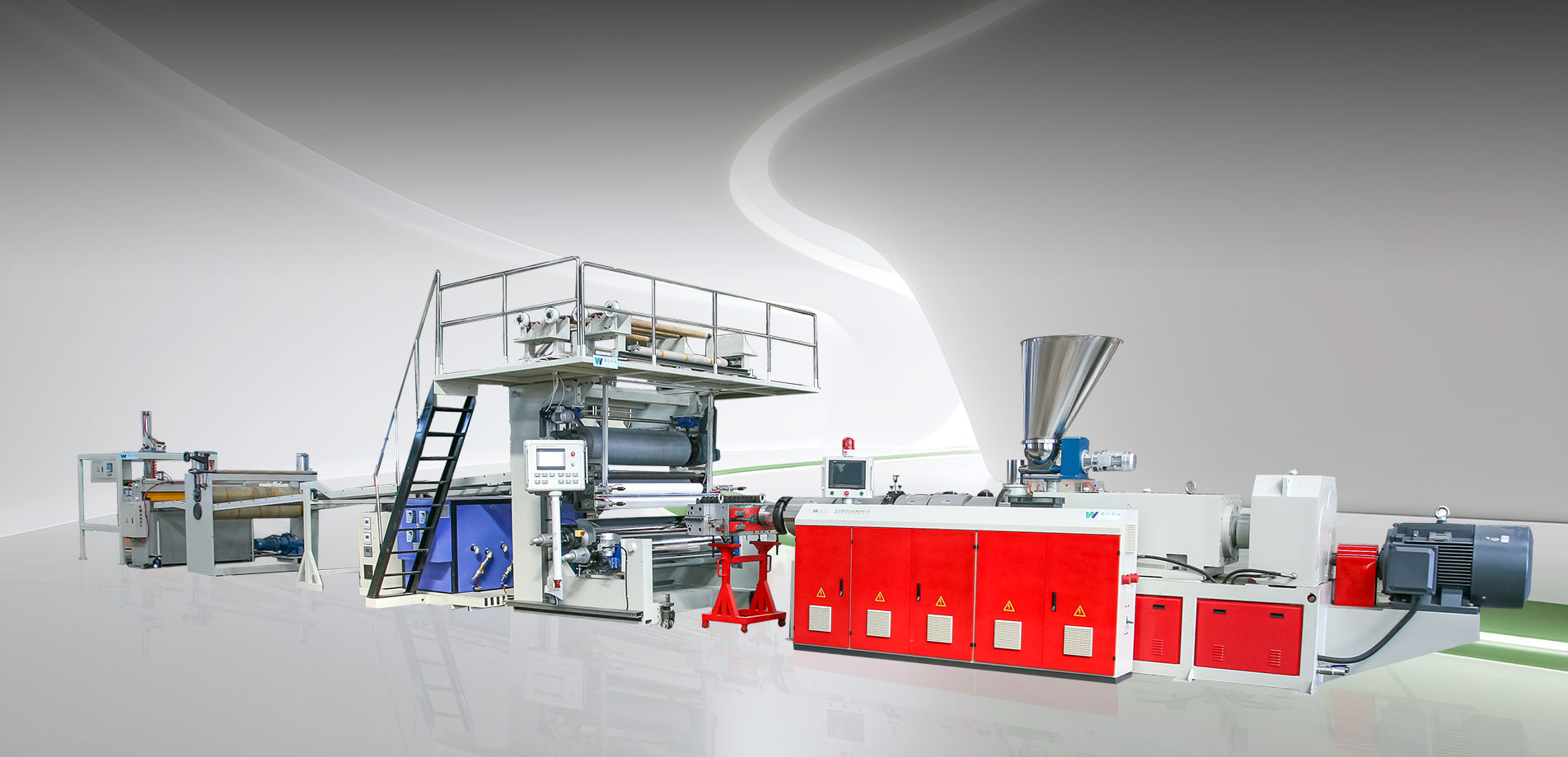 Fabricant leader de machines d'extrusion pour revêtements de sol