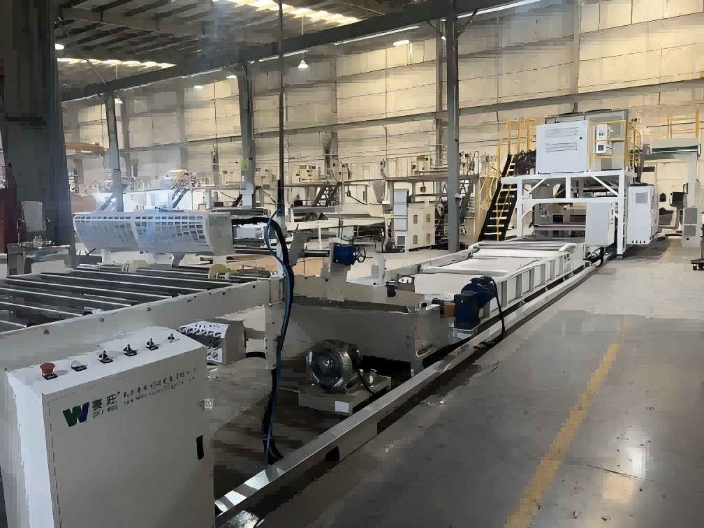 LVT sheet production equipment