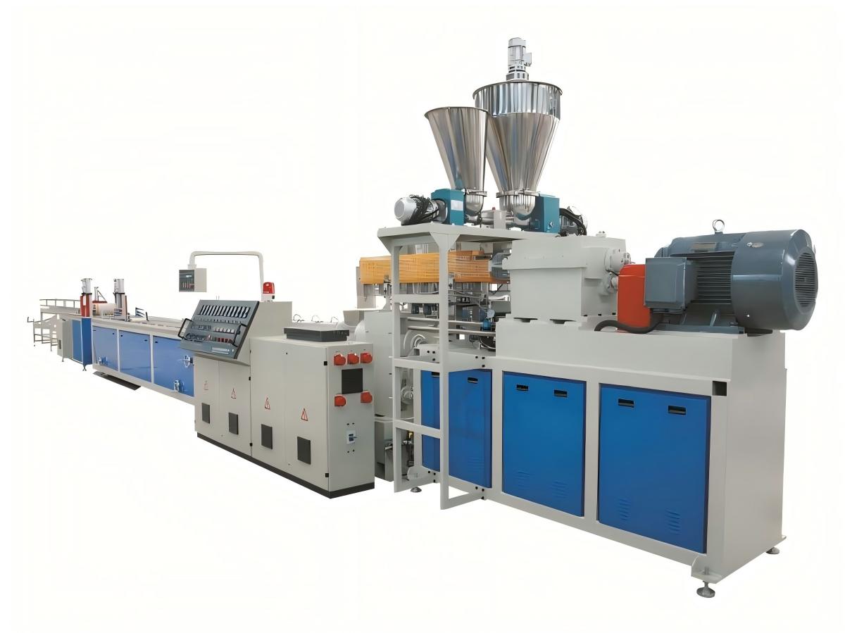 Wood Plastic Composite Profile Extrusion Machine
