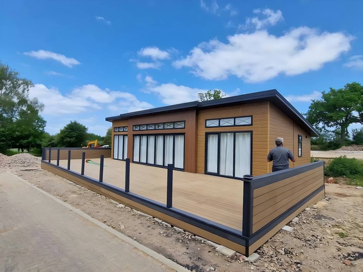 Ligne d'extrusion bivis conique WPC (deux étapes)