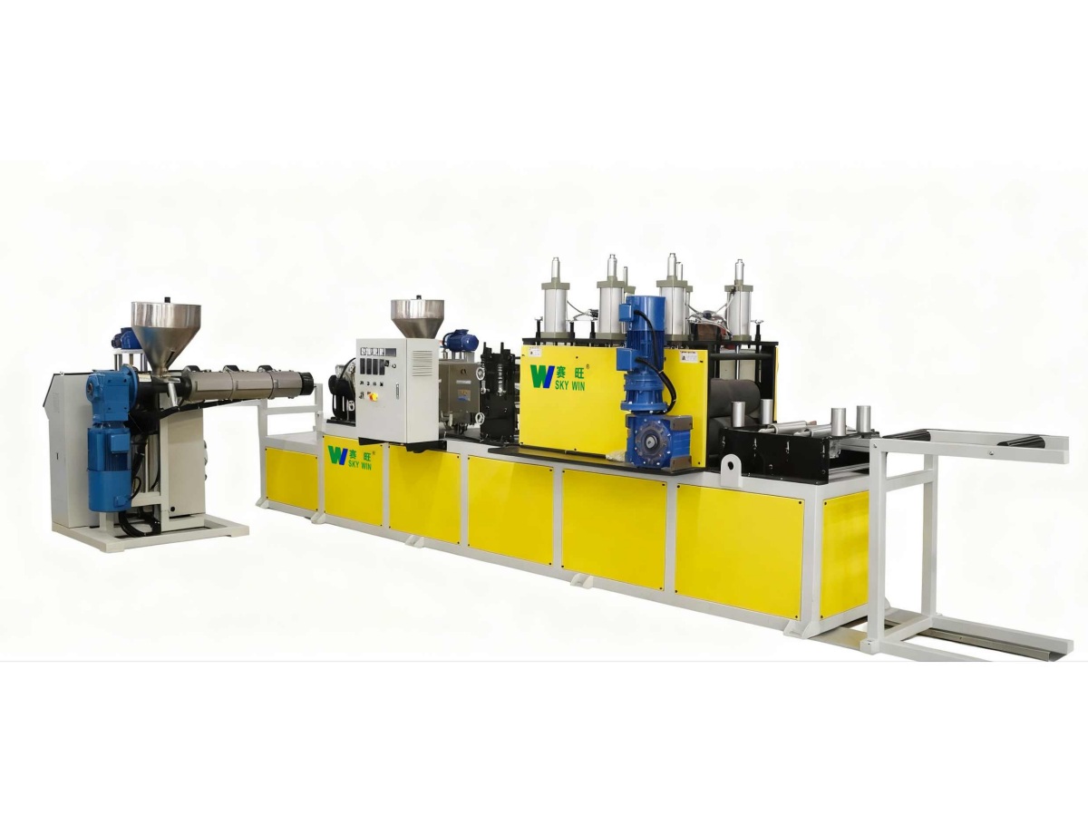 PVC aluminum co-extrusion line